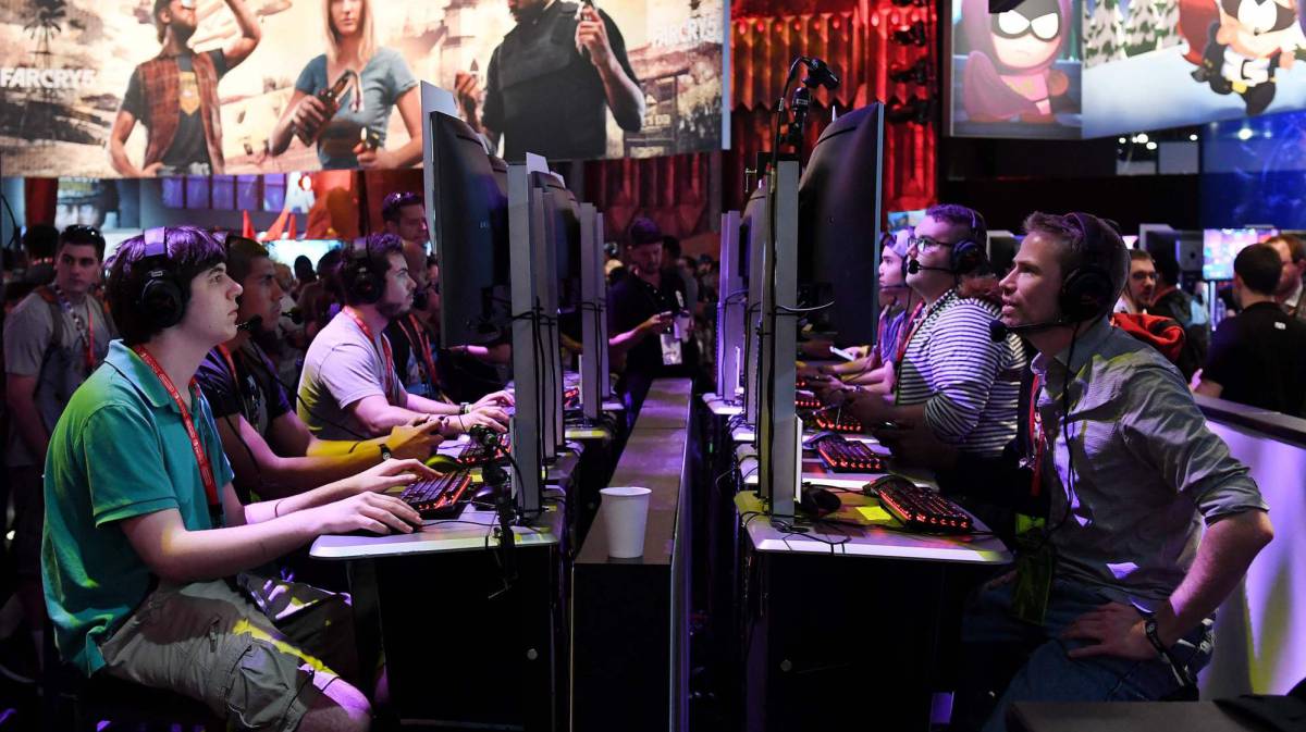 Jugadores en la pasada Electronic Entertainment Expo.