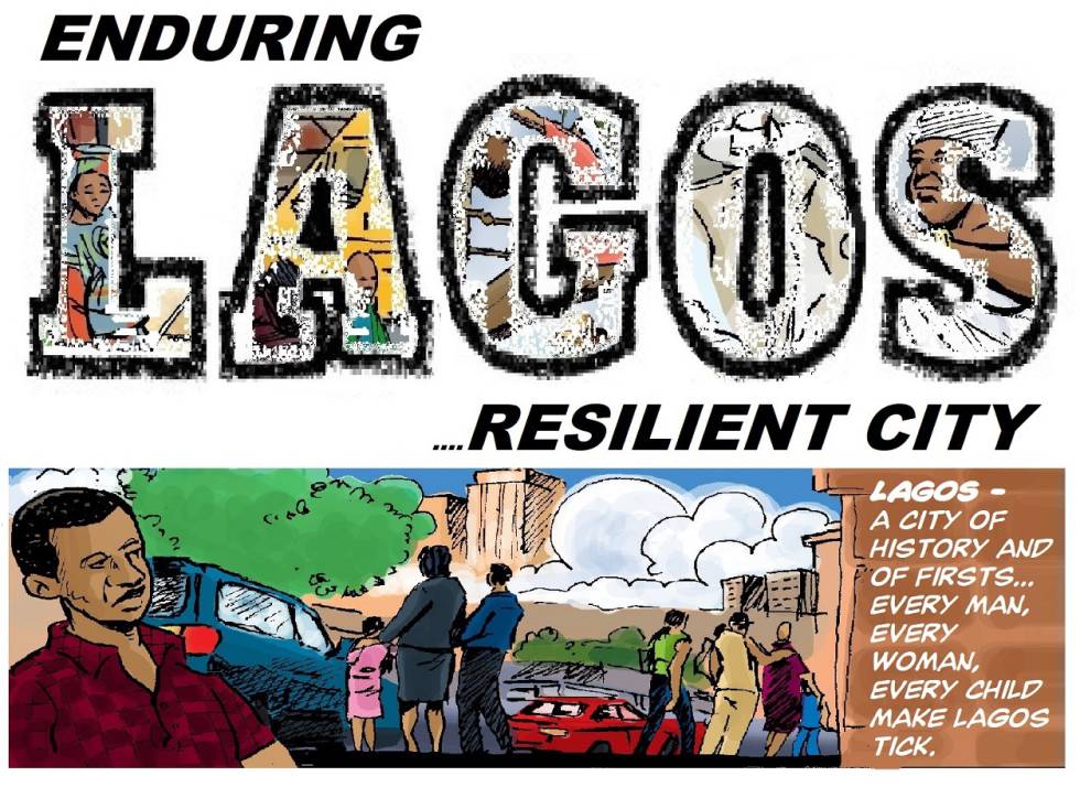 El cómic que explica la megaciudad africana de Lagos