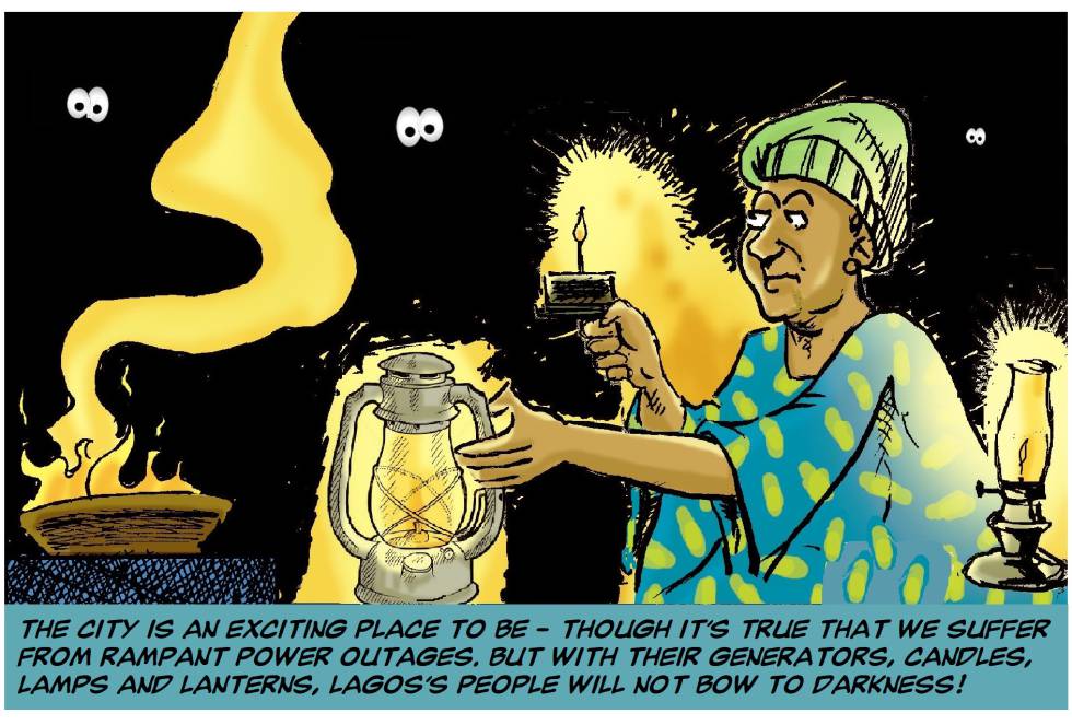 El cómic que explica la megaciudad africana de Lagos