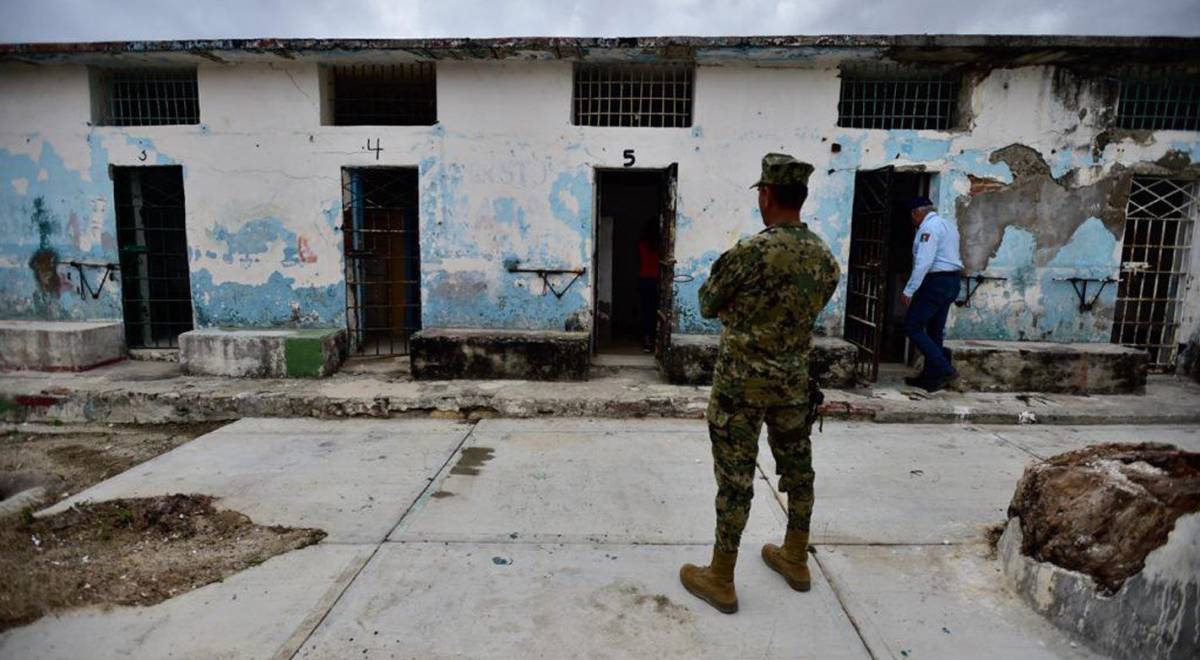 Algunas de las celdas del penal de Morelos, en Islas Marías.