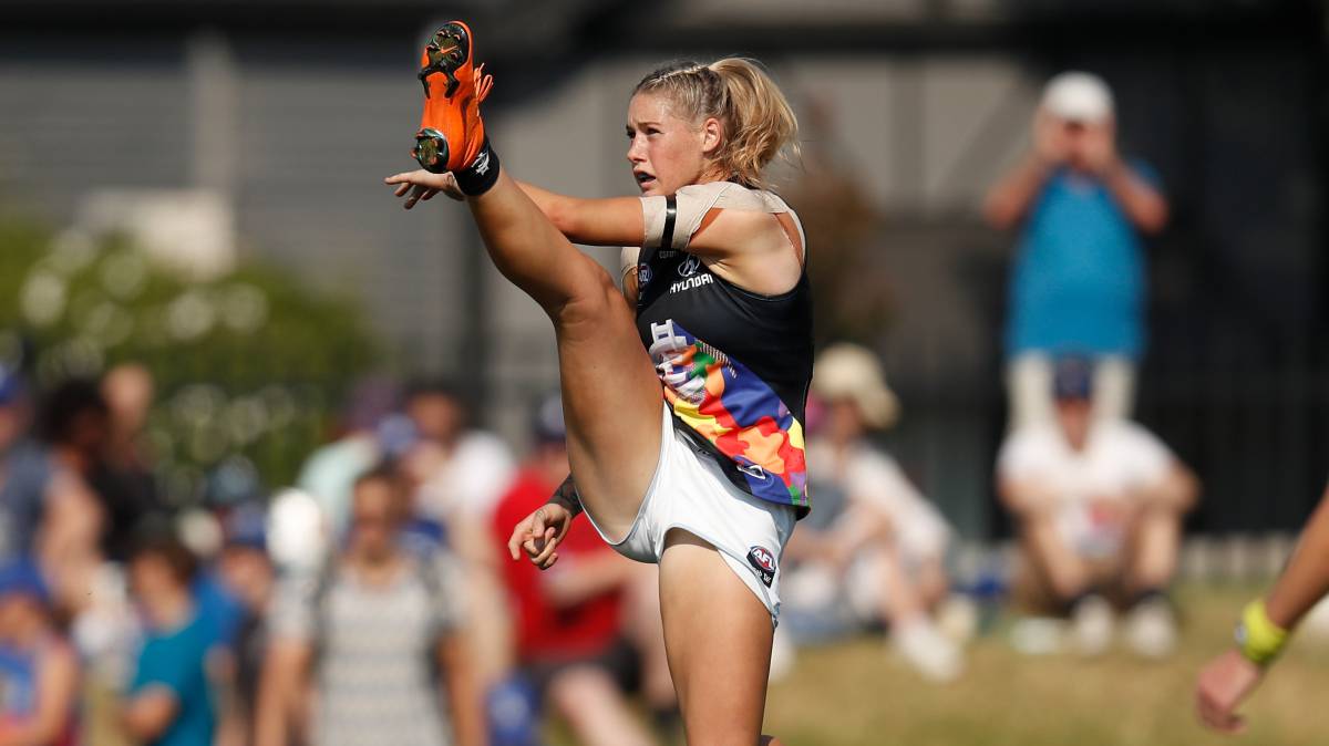 Tayla Harris, en Melbourne.