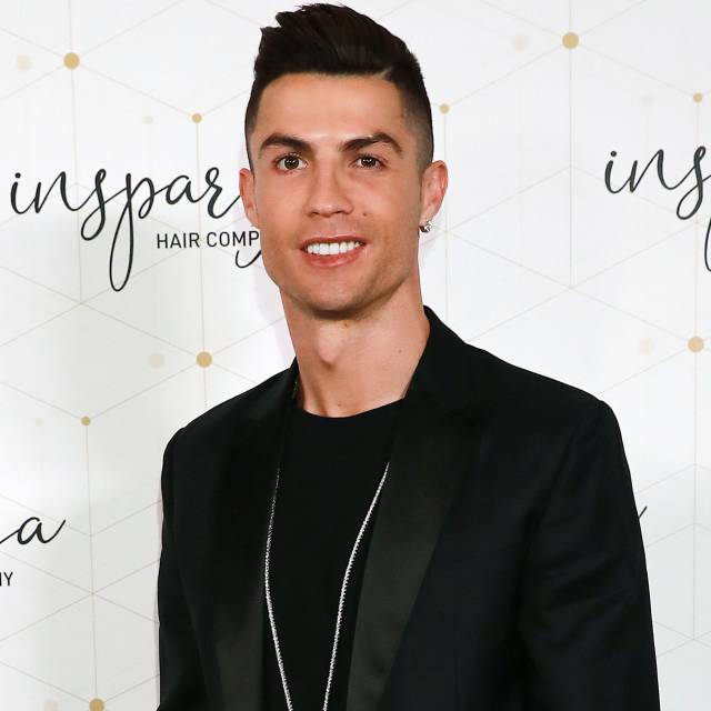 Cristiano Ronaldo durante la inauguración de la clínica de implantes capilares que inauguró en Madrid el pasado lunes.