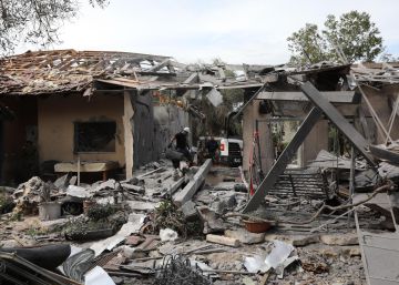El impacto del cohete lanzado desde Gaza a Israel, en imágenes