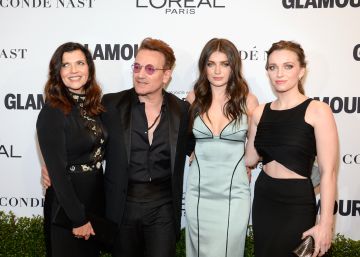La exitosa familia de Bono, el cantante de U2