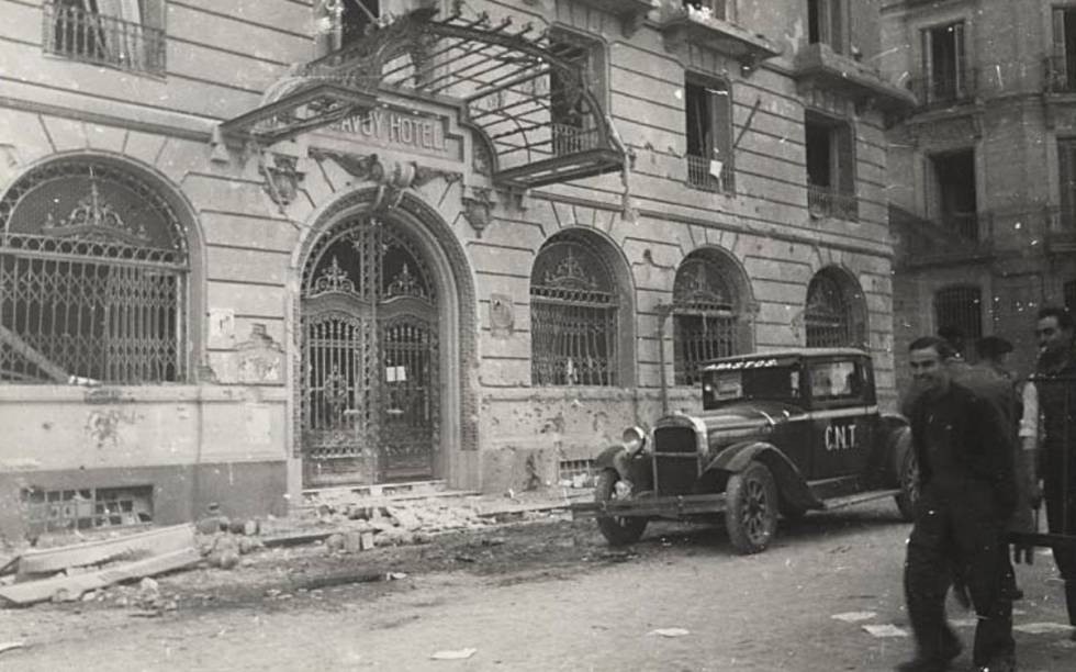 Los hoteles durante la Guerra Civil española