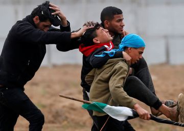 Las protestas de la valla de Gaza, en imágenes