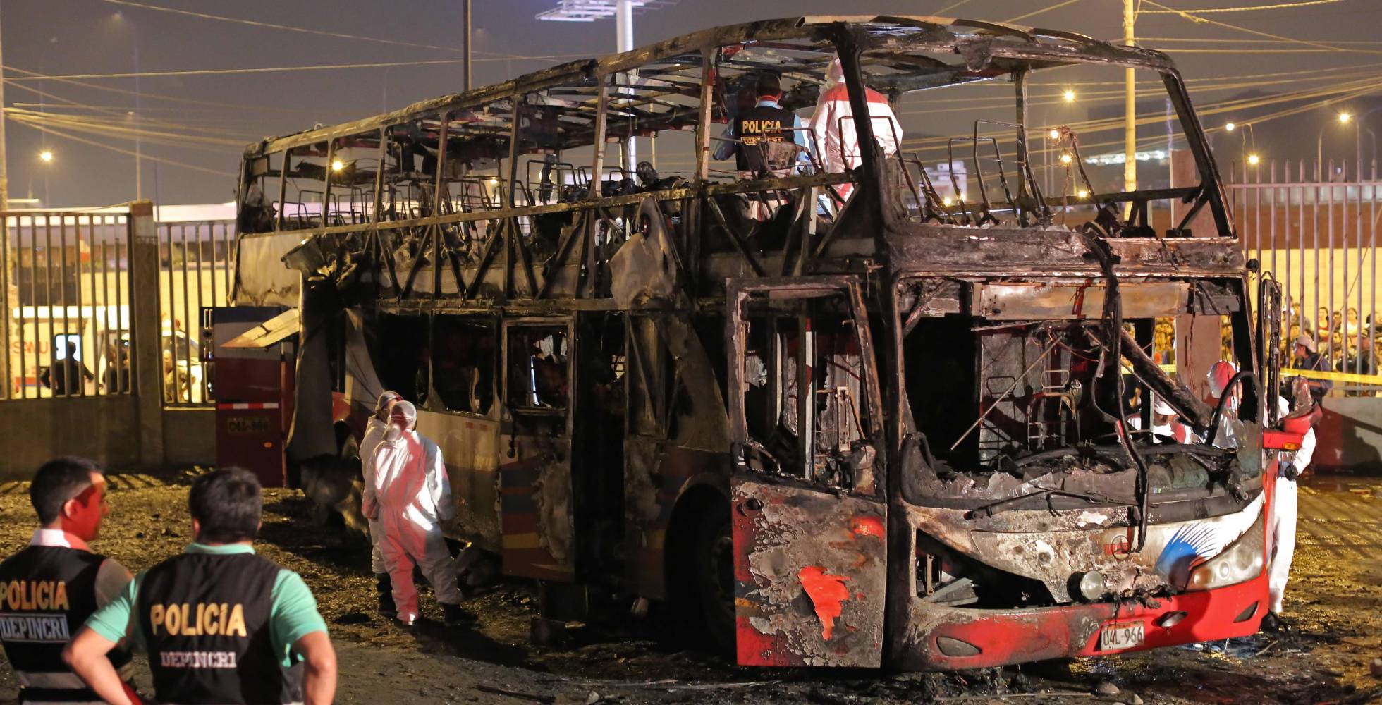 peru incendio autobus