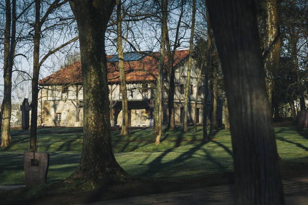 The farmhouse Zabalaga.