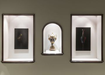 Cuadros de un tiempo que no existe en un museo de relojes