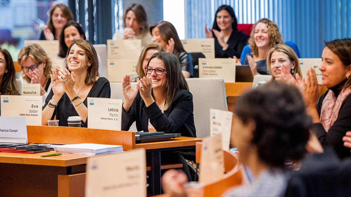 Clase del proyecto Promociona, de la escuela de negocios ESADE.
