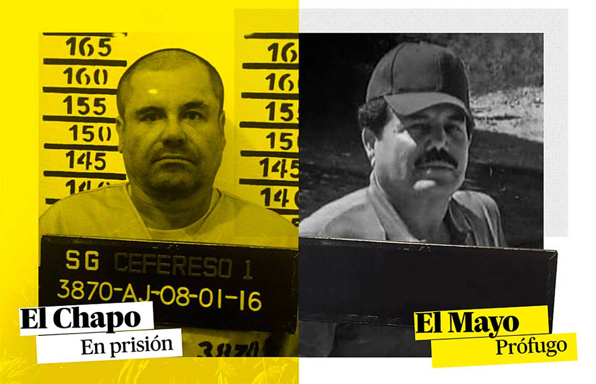 La ficha policial de Joaquín ‘El Chapo’ Guzmán.