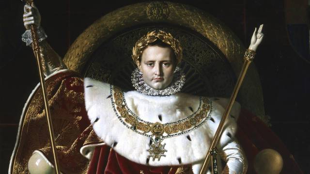'Retrato de Napoleón Bonaparte', de Ingres.