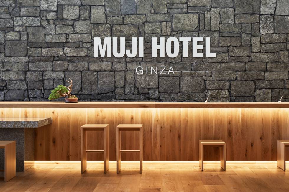 Hotel Muji Ginza, en Japón.