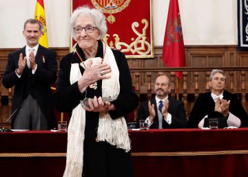 La entrega del Premio Cervantes a Ida Vitale, en imágenes