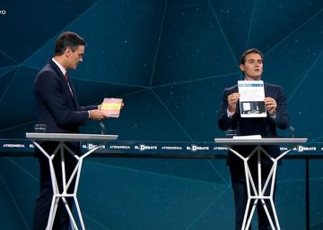 El debate electoral organizado por Atresmedia, en imágenes