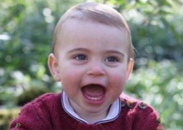 Kate Middleton fotografía a su hijo Luis en su primer cumpleaños
