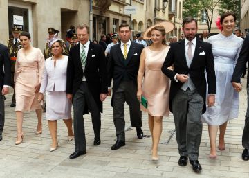 La rica, católica y hermética familia ducal de Luxemburgo