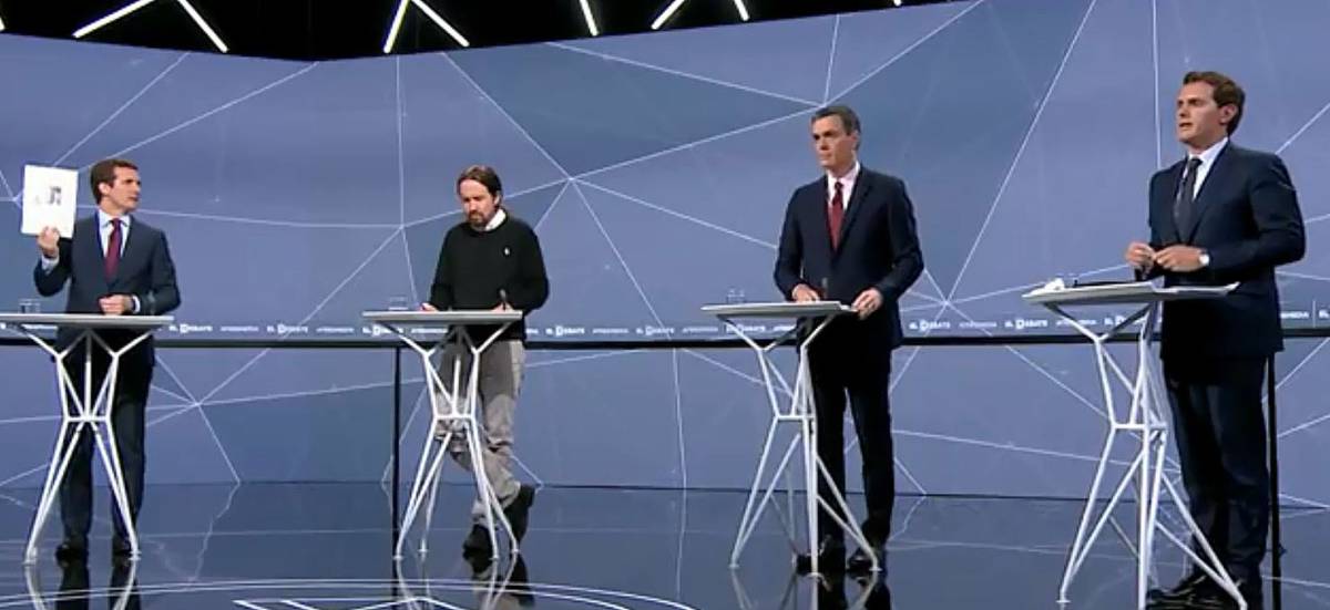 Un momento del debate