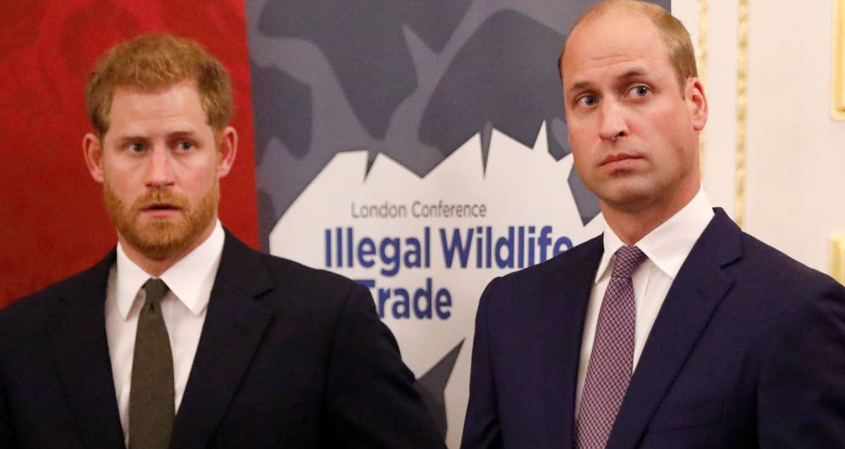 Enrique y Guillermo de Inglaterra, en el Londres, el pasado octubre.