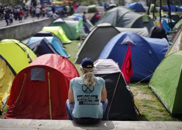 Las protestas ambientales de Extinction Rebellion, en imágenes