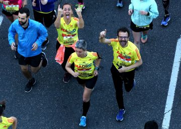El Maratón de Madrid, en imágenes