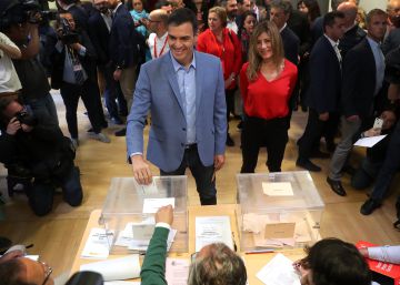 Así votaron los políticos en las elecciones generales en España