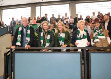 Don Juan Carlos y doña Sofía, juntos en Hannover para animar a su nieto Pablo Urdangarin