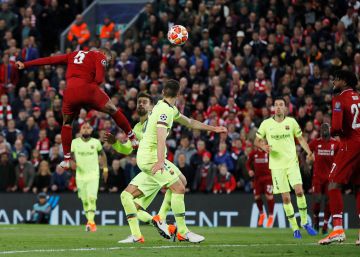 Liverpool-Barça, la Champions League en imatges
