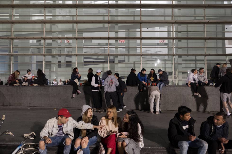 La plaza del Macba es el sitio ideal para “tomar una cerveza y desconectar”.