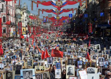 Las celebraciones del Día de la Victoria, en imágenes
