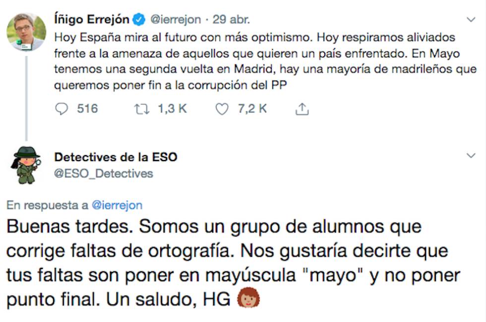Detectives de la ESO: alumnos de 14 años de Badajoz sonrojando a los famosos por sus faltas de ortografía