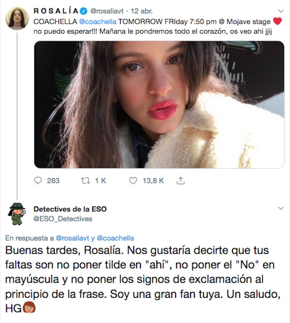Detectives de la ESO: alumnos de 14 años de Badajoz sonrojando a los famosos por sus faltas de ortografía