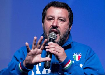 El ministro de Interior italiano, Matteo Salvini, en Roma, el pasado 5 de mayo.