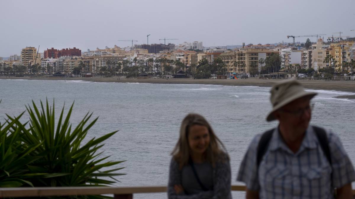 Viviendas en la costa de Estepona.