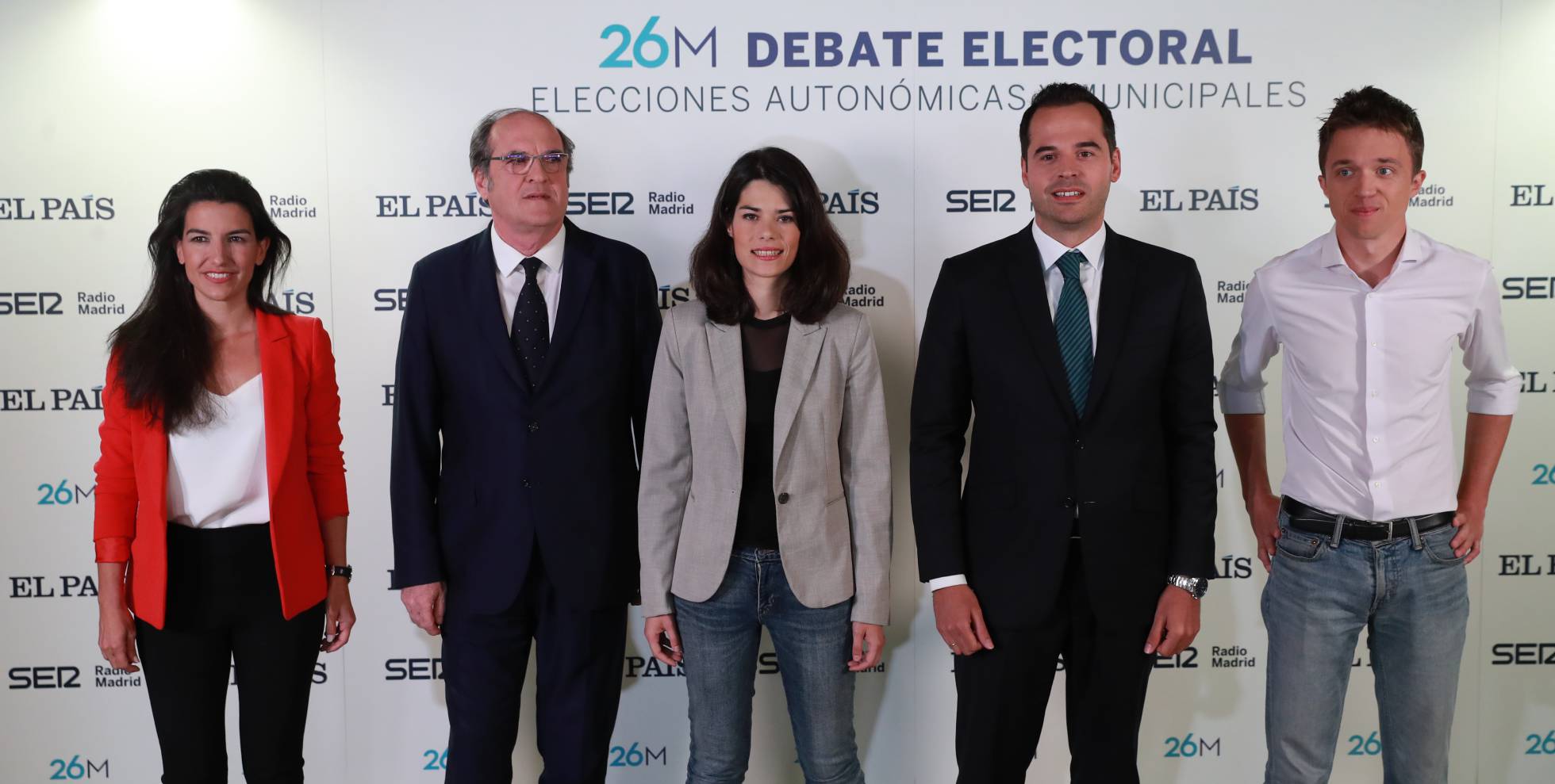 El debate de los candidatos a la Comunidad de Madrid, en imágenes