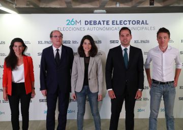 El debate de los candidatos a la Comunidad de Madrid, en imágenes