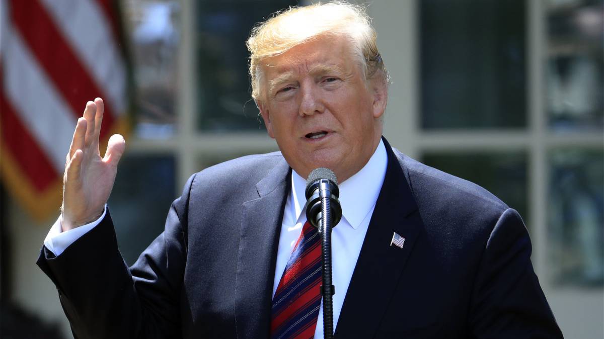 Trump, el pasado jueves en la Casa Blanca.
