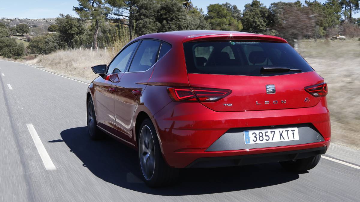 El Seat León TGI.