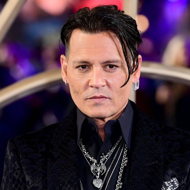 El actor Johnny Depp.