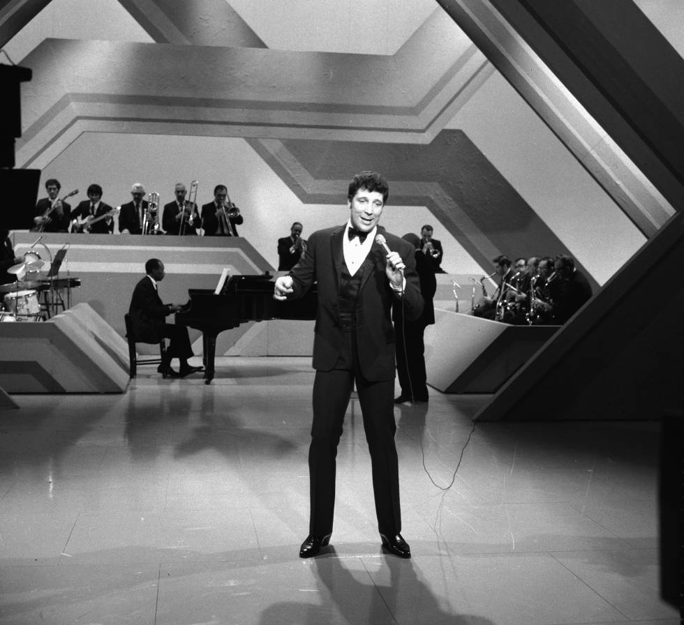 Tom Jones en 1968 cuando arrasaba con 'Delilah'.