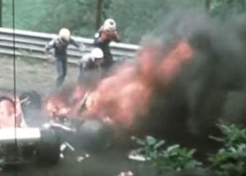 El accidente de Niki Lauda en 1976