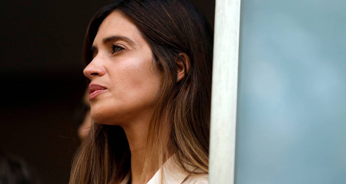 Sara Carbonero, el 6 de mayo en Oporto.