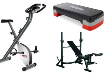 Grandes rebajas en bancos de pesas, bicicletas y otros accesorios de ‘fitness’ para la casa