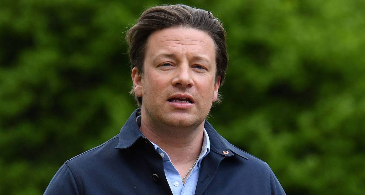 El chef británico Jamie Oliver en Londres en mayo de 2018.