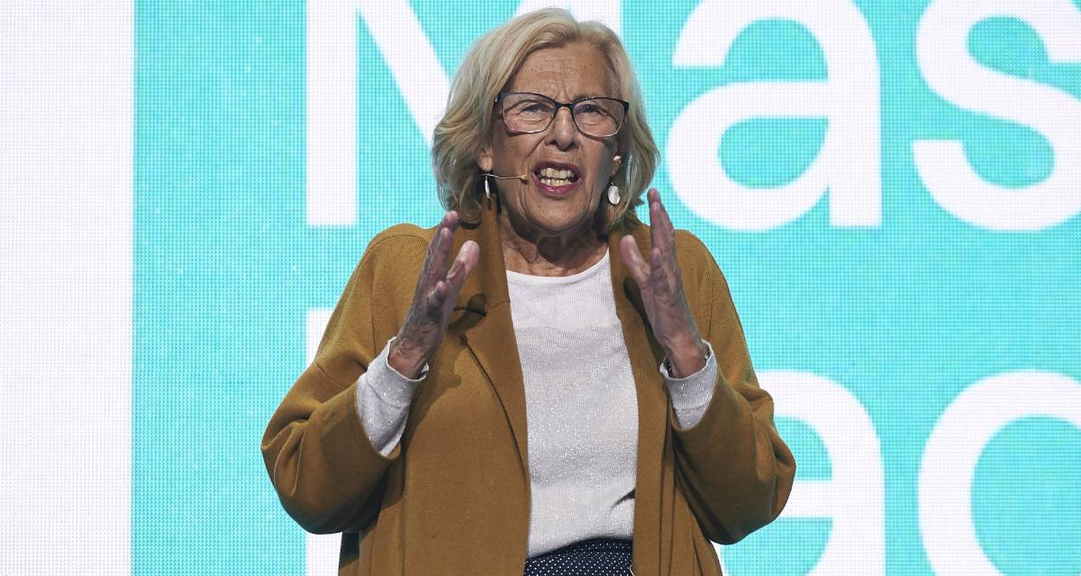 La alcaldesa madrileña Manuela Carmena, en Madrid.