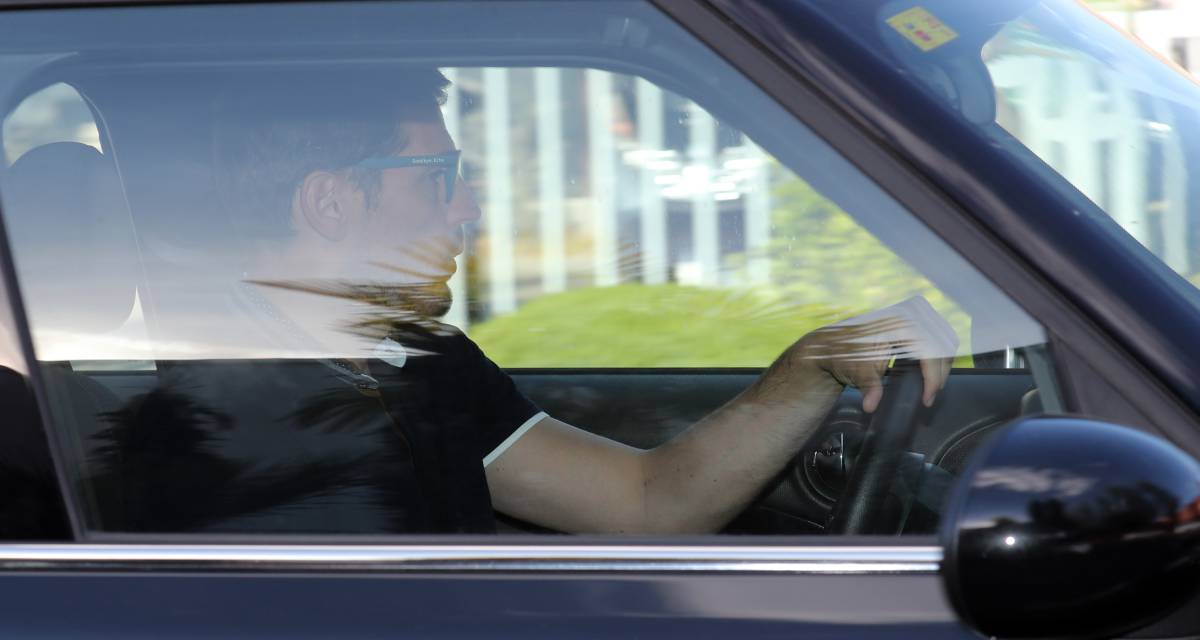 El futbolista Iker Casillas a su llegada al Hospital Ruber Internacional en Madrid, el jueves.