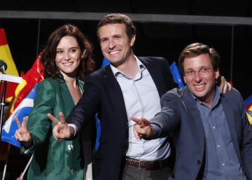 Elecciones 26-M, la noche electoral de las municipales y autonómicas, en imágenes