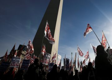 La huelga general en Argentina