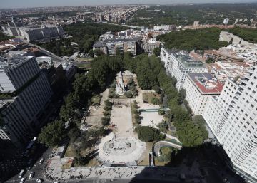 La azotea del Edificio España, las nuevas vistas de Madrid