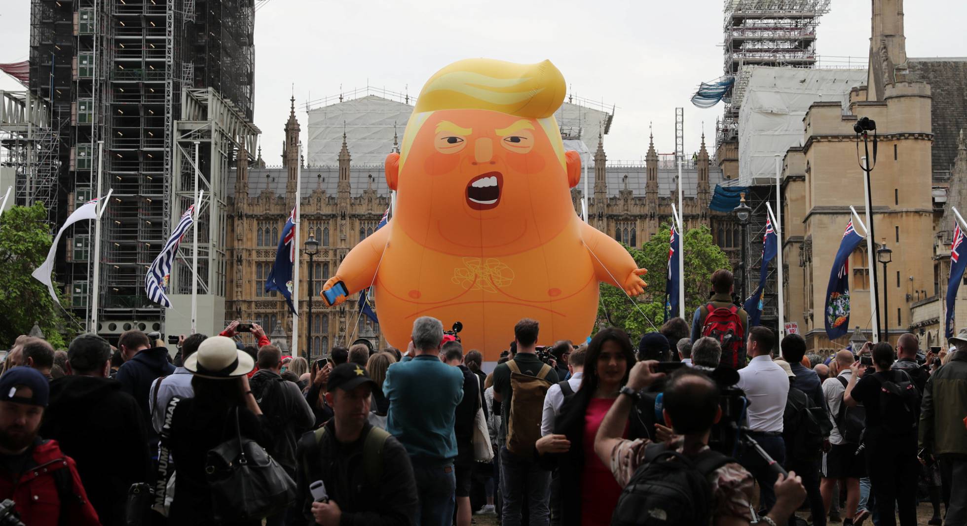 Donald Trump visita Reino Unido